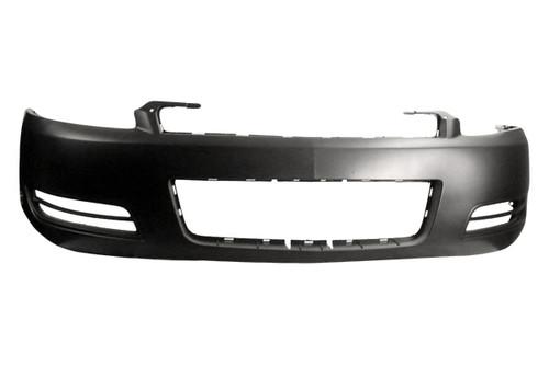 Replace gm1000763v - 06-13 chevy impala front bumper cover factory oe style