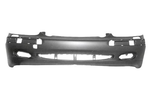 Replace mb1000134 - 2000 mercedes s class front bumper cover factory oe style