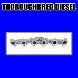 Bd diesel exhaust manifold pulse dodge ram cummins 03 04 05 06 07 5.9l 1045987 