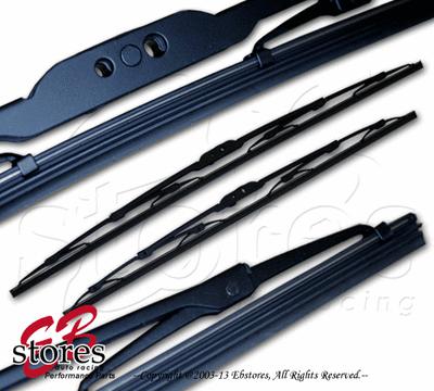 Oem replacement wiper blades 18" 450mm driver & 18" 450mm passenger side 2pcs