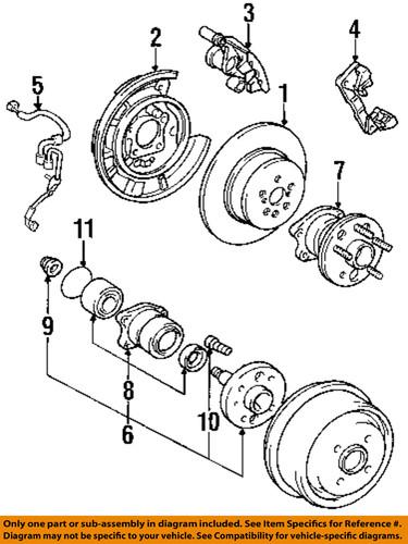 Sell Toyota Oem Rear Abs Wheel Sensor Abs Wheel Speed Sensor