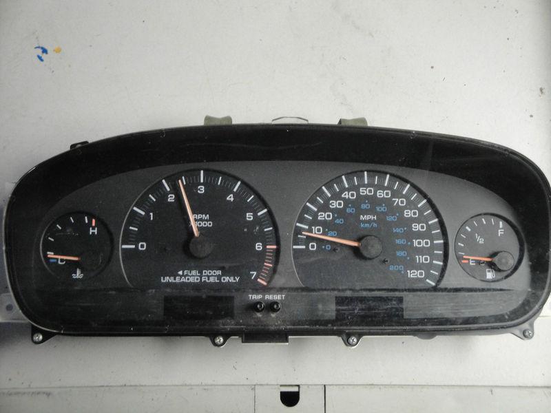 1997 97 1998 98 caravan voyager speedometer instrument cluster with tach  