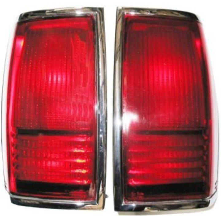 Tail light brake lamp assembly rear pair set driver passenger side left+right