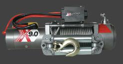 9,000 lb. 12vdc atv - 4x4 - two speed electric winch