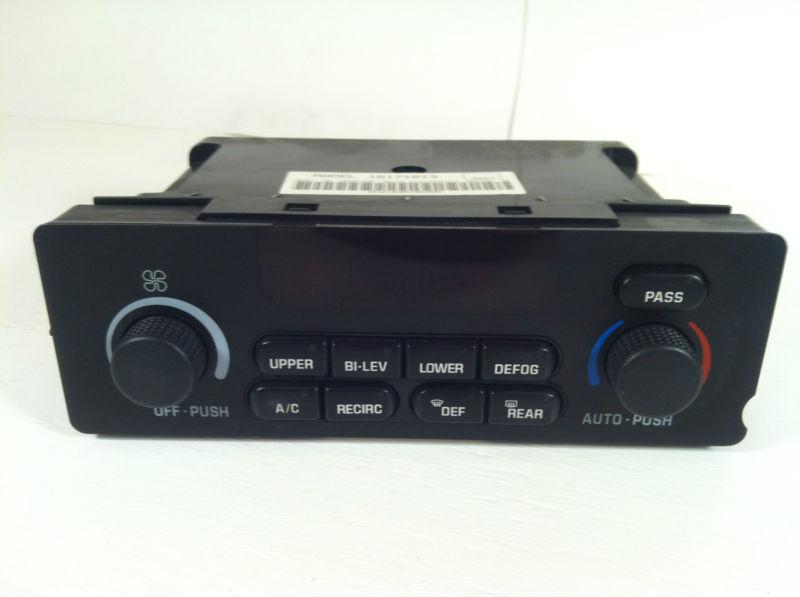 Oldsmobile cutlass supreme climate control - 95-97 - dual zone