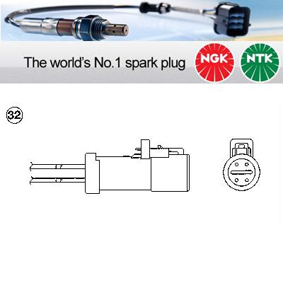 1x ngk ntk oxygen o2 lambda sensor  oza341-sz3 oza341sz3 (0039)