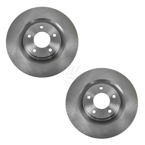 07-12 ford edge lincoln mkx front disc brake rotors lh & rh pair set of 2 new