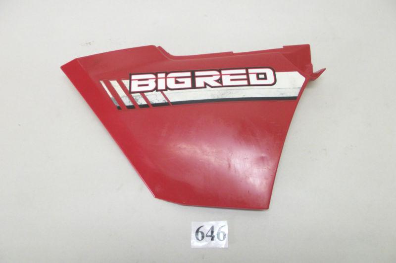 Honda atc 250es 250 es big red atv oem left side cover 86 1986 646