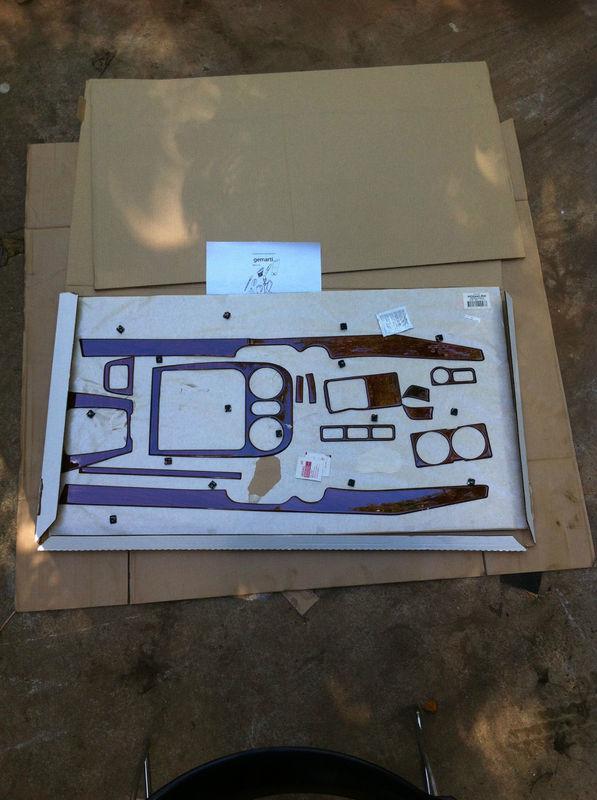 Mazda miata exotic wood interior dash kit by b&i fits 94-98 new in box free ship