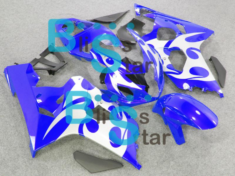 Injection fairing kit fit gsxr600 gsxr750 gsx-r600 gsx-r750 w13 2004-2005 38