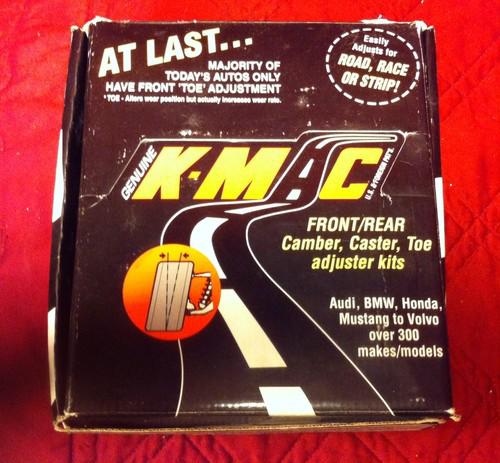 K-mac bmw "rear" bolt on camber & toe kit e34 e32 e28 e24 e23