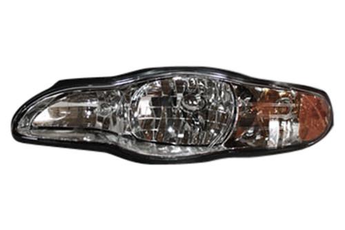 Tyc 20-5916-00 - 2000 chevy monte carlo left replacement headlight assembly