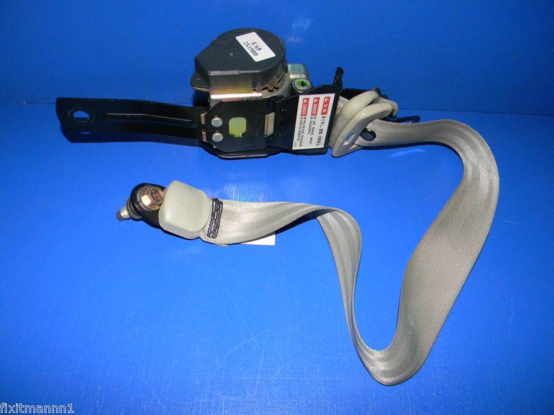 03 04 infiniti m45 front seat belt oem left driver side bb279