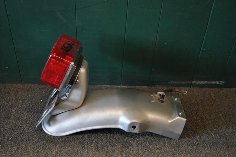 Honda cx500 rear fender and tail light taillight