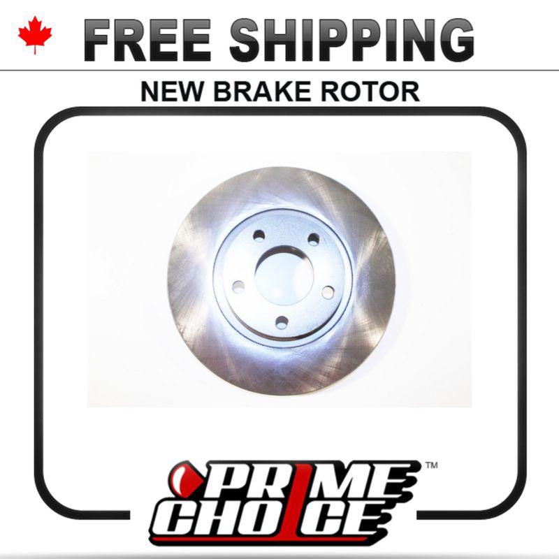 1 premium new disc brake rotor for front fits left driver / right passenger side