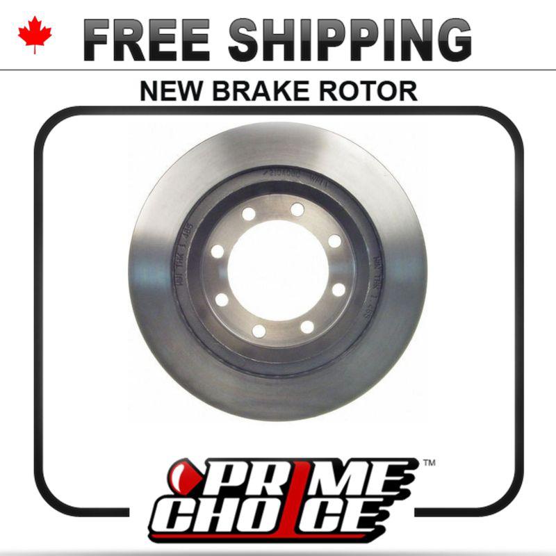 1 premium new disc brake rotor for front fits left driver / right passenger side