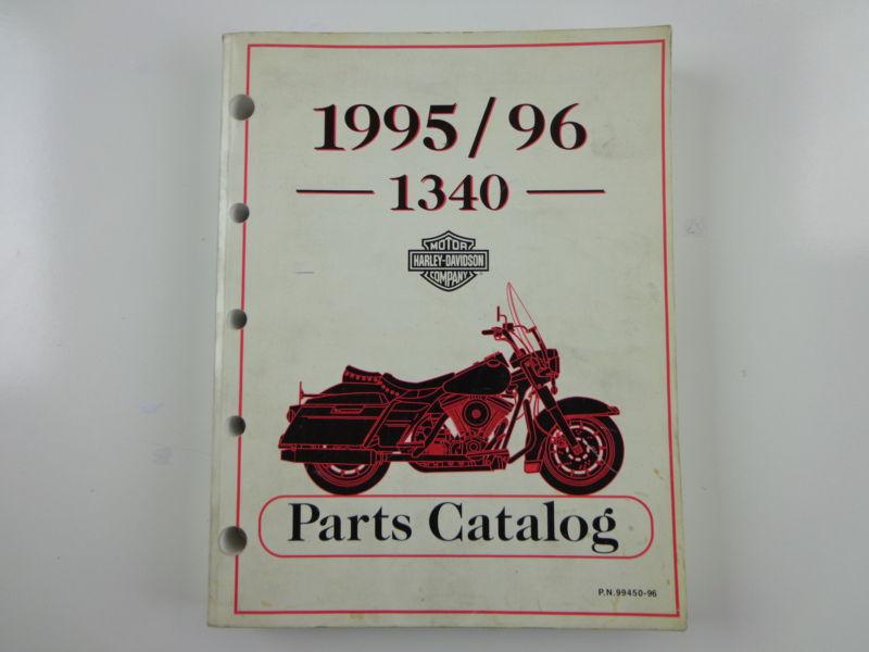 Harley davidson 1995/96 1340cc parts catalog 99450-96