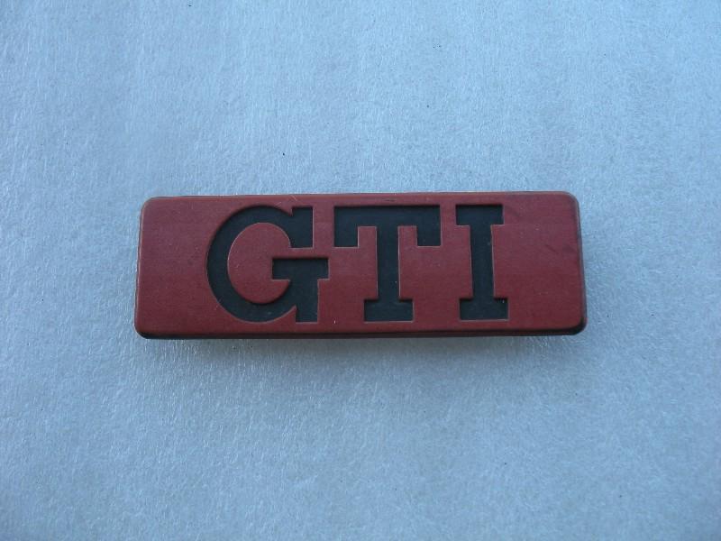 85 86 87 88 89 1990 1991 1992 vw golf gti side door emblem logo decal badge sign