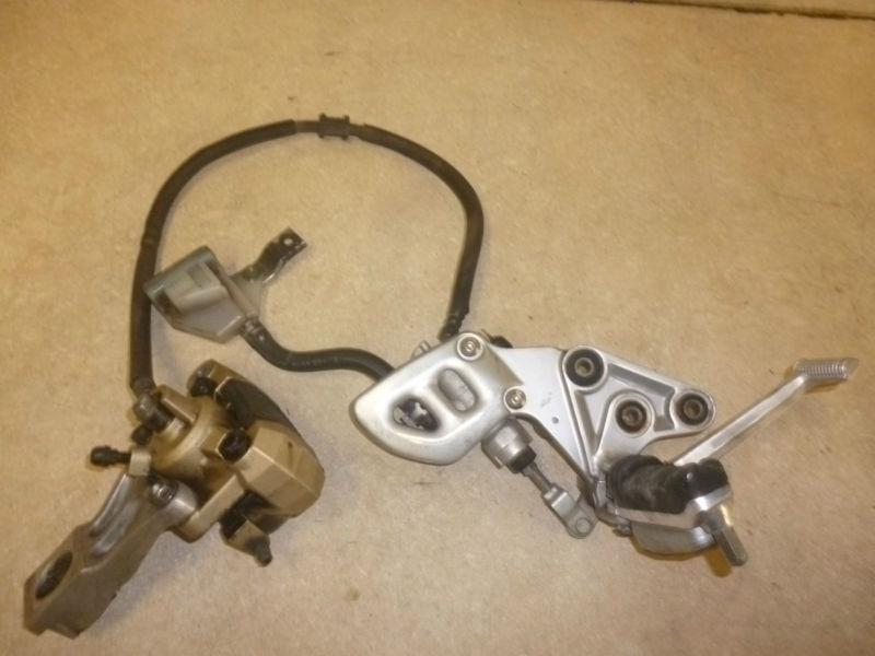 99-07 suzuki gsx1300r gsx 1300 r hayabusa right rearset brake caliper oem  #4048