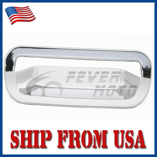 Usa chrome rear trunk door handle cover trims bowl tail triple 07-11 honda crv