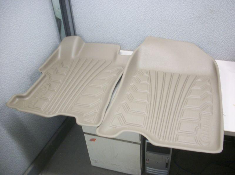 Nifty 283010-t catch-it tan front floor mat, set of 2