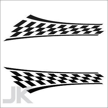 Decals sticker tribal racing design sports cars speed finish lines 0502 agxfz