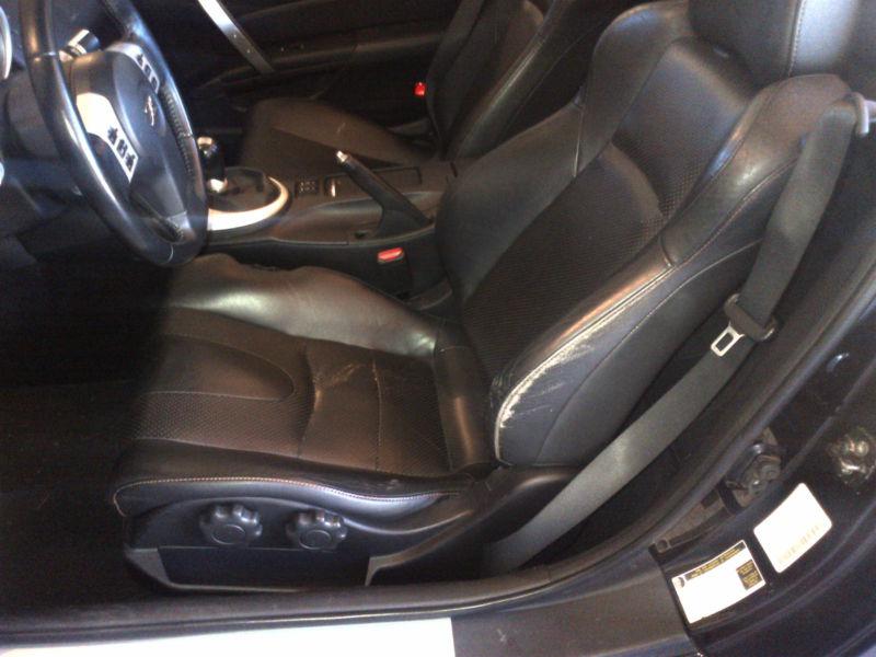 Sell 350z drivers seat full power/heated black leather in Wichita ...
