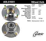 Centric parts 406.51001 rear hub assembly