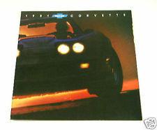 Corvette  1981 dealer brochure mint condition gm c-3 81