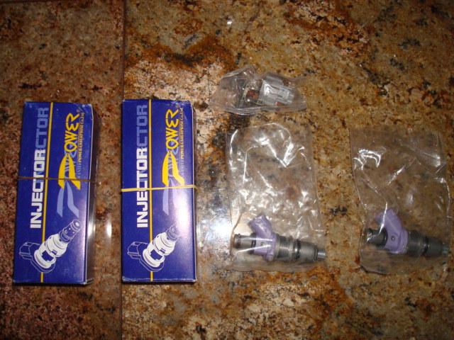 Power enterprise fuel injectors 800cc wrx sti 02-05 ej20 pe stage 1 2 3 4 new