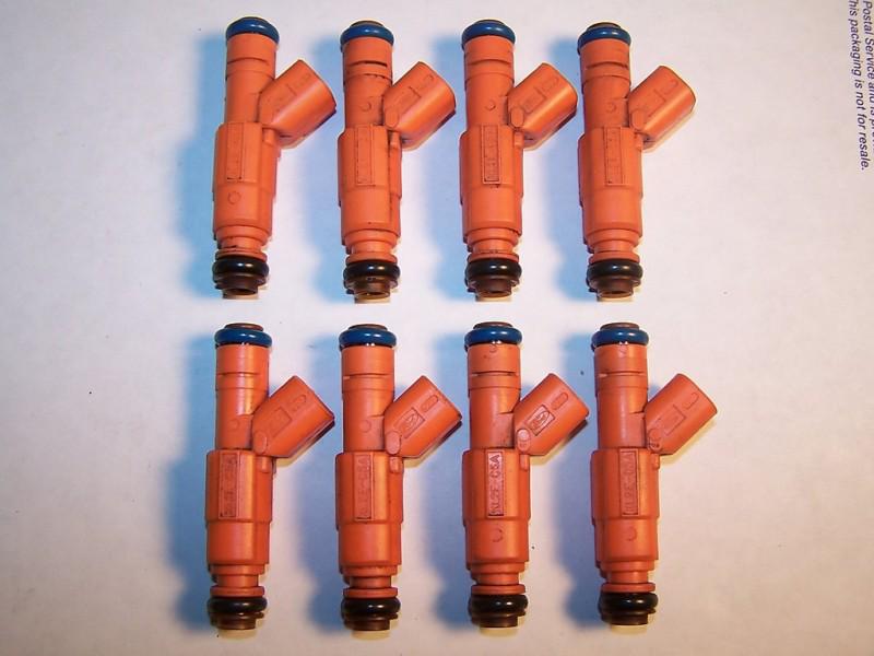 86 87-93 ford 4.6 5.0 mustang gt 19# lb pound ev6 uscar fuel injectors set 8 oem