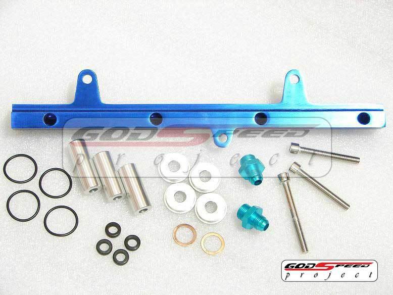 Top feed injector billet fuel rail sr20det sr20 turbo s13 240sx silvia