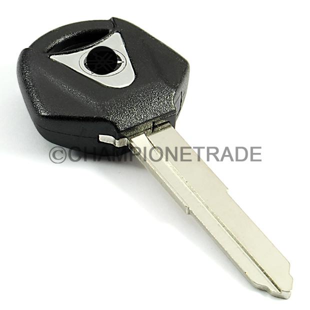 1 pcs motorcycle black uncut blank key for yamaha yzf r1 yzf r6 fz1 1999 05 2010