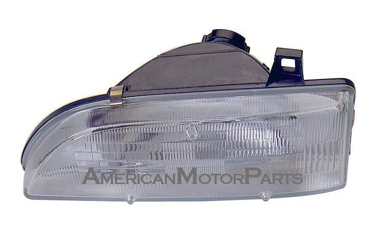 Left driver side replacement headlight head lamp 89-92 geo prizm - 94848876