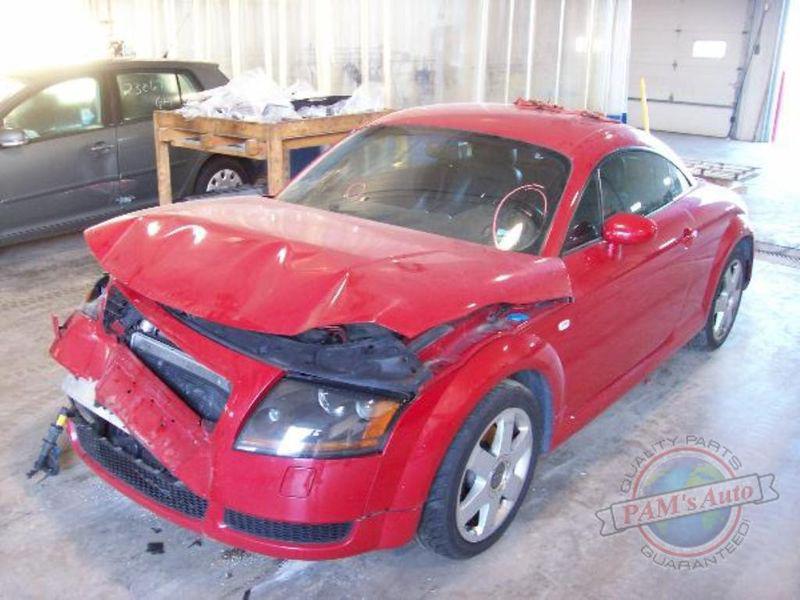 Tailgate / trunk / decklid audi tt 367638 00 01 02 03 04 05 06 assy red heat