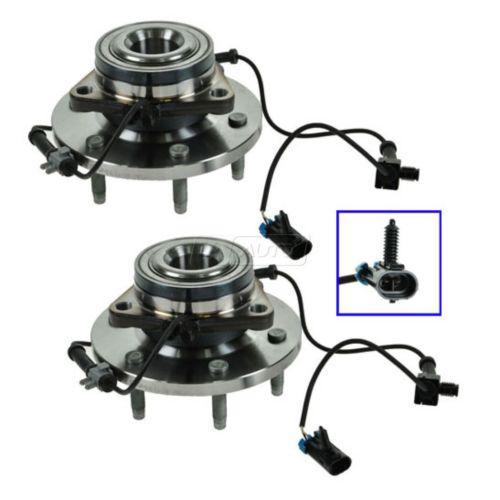 Timken sp550311 06-08 hummer h3 front wheel bearing & hub pair set of 2 new