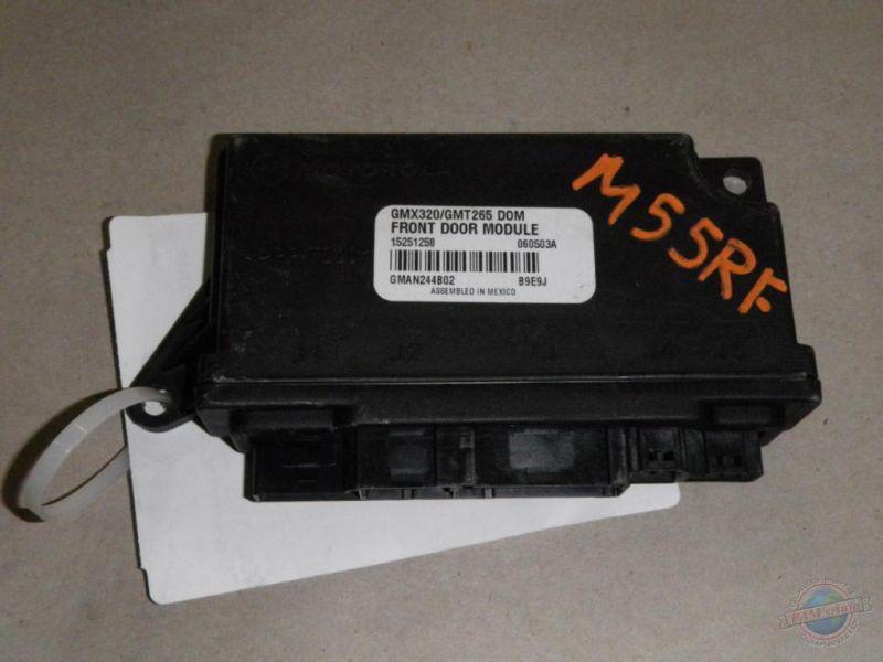 Multifunction bcm/ecu srx 789048 06 multi ecu rght frnt door 15251258