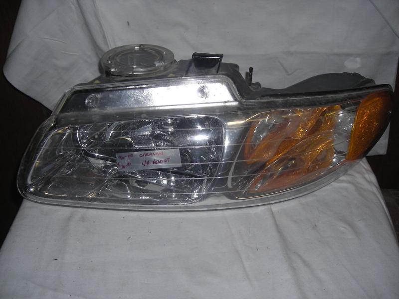 1996-2000 dodge caravan lh headlight