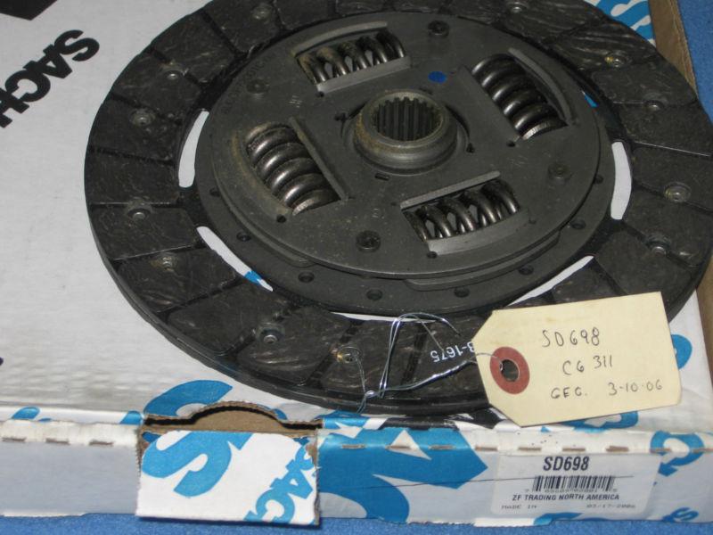 Sachs sd698 clutch friction disc honda civic ex dx crx del sol 1.5 1.6 vtec 1.7