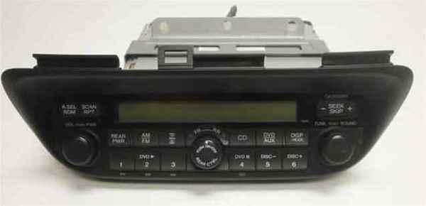 2005-2007 odyssey radio reciever control unit 1au0 oem