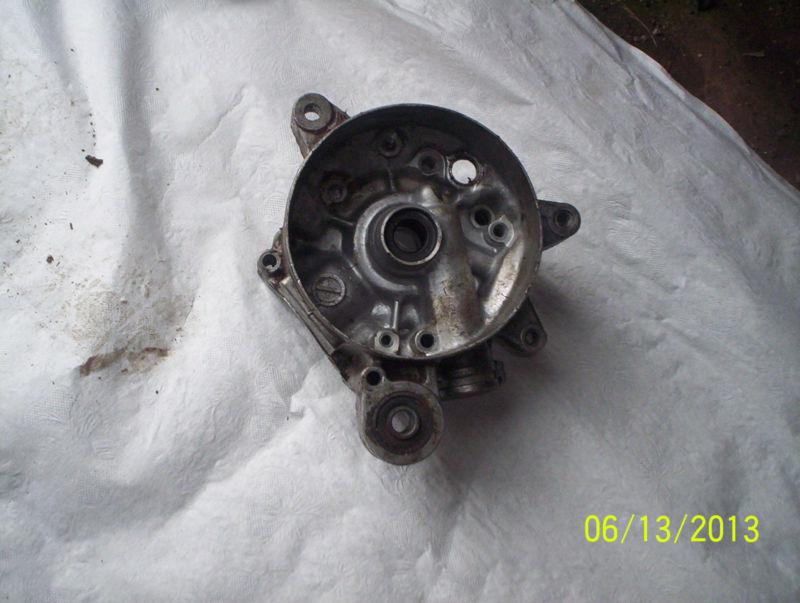 80 honda nc 50 express nc50 right side engine case block  half 