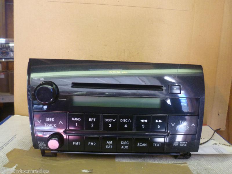 08-09 toyota sequoia radio cd mp3 wma player ad1812 86120-0c270 oem *