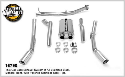 Magnaflow 16790 chevrolet truck silverado 2500 hd stainless cat-back exhaust