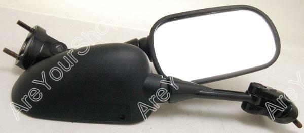 Mirrors for kawasaki ninja 636/zx6r/zx6rr zx10r 10r 2004-2007 black