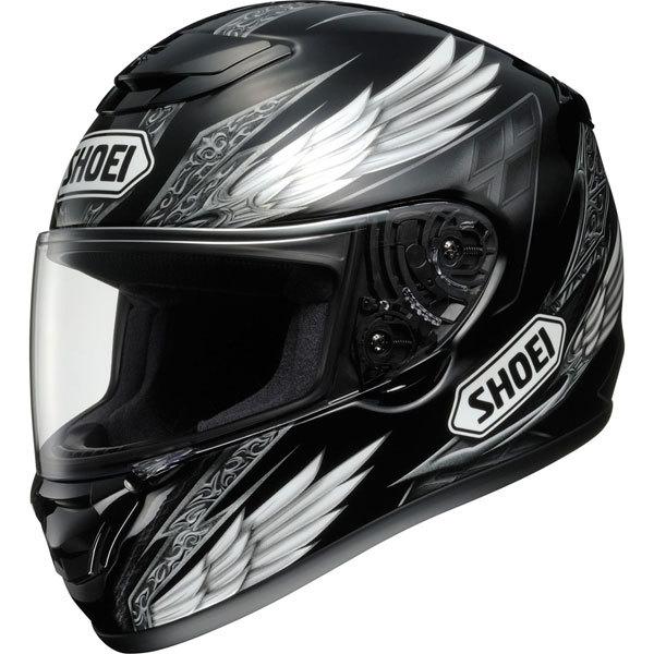 Black/silver xl shoei qwest ascend full face helmet