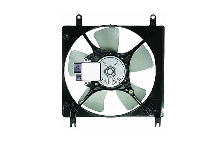 Radiator cooling fan assembly 02-05 03 04 mitsubishi eclipse 3.0l v6 mr373111