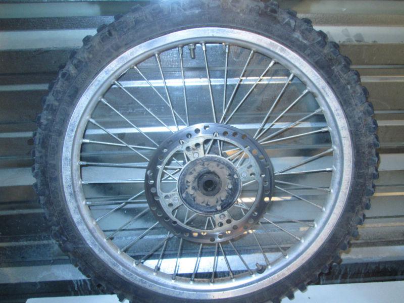 1994 honda cr250 cr 250 front wheel