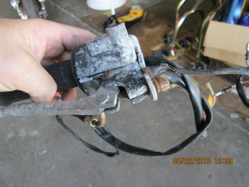 Sell Kawasaki KZ250 CSR 1982 KZ 250 Right side switch starter Throttle ...