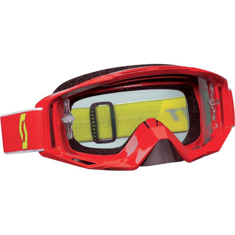 Scott usa tyrant goggles red/clear lens