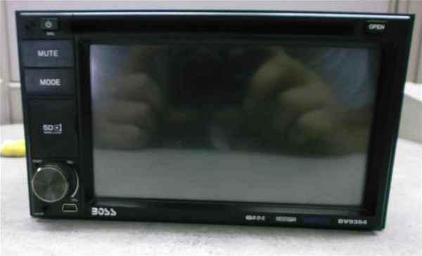 Boss 6.2" touch screen dvd cd mp3 player radio bv9354